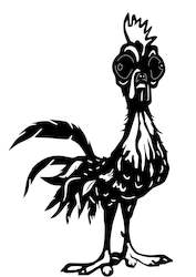 digital: Crazy chicken (digital files)