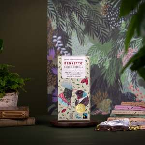 Chocolate Bars: 70% Organic Dark - Pack of 3 or 6 bars