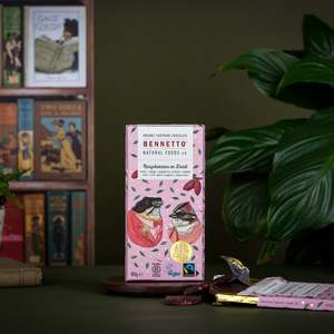 Chocolate Bars: Raspberries in Dark -  Pack of 3 or 6 bars