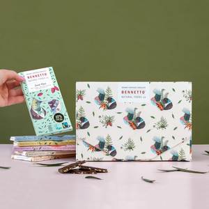 Bennetto Dark Chocolate: Mixed Pack of 6 Bars