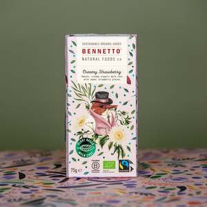 Chocolate Bars: NEW! Creamy Strawberry