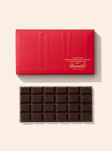 Chocolate Bar: I Love You Message Bar - Dark Chocolate