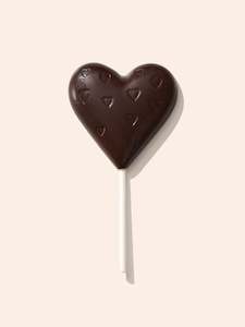 Kids: Dark Chocolate Heart Lollipop