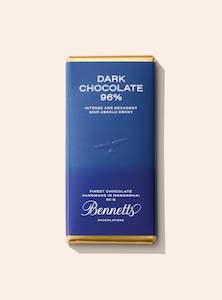 60g Bars: 96% Dark Chocolate Bar