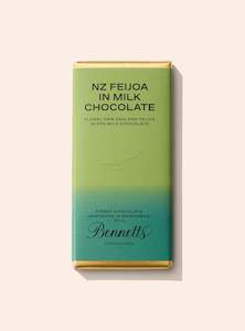 60g Bars: Feijoa Milk Chocolate Bar