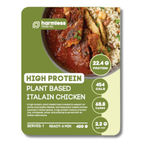 Frozen Meal: Harmless Fitness - Italian Chicken 400g