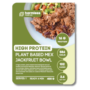 Frozen Meal: Harmless Fitness - Mexican Jackfruit Bowl (GF) 400g