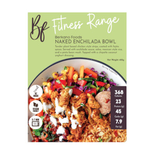 Frozen Meal: Berkano Fitness Naked Enchilada Bowl 400gr