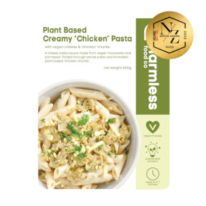 Frozen Meal: Harmless Plant Based Creamy Chicken Pasta 400gr