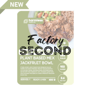All: Factory Second - Mexican Jackfruit Bowl (GF) 400gr
