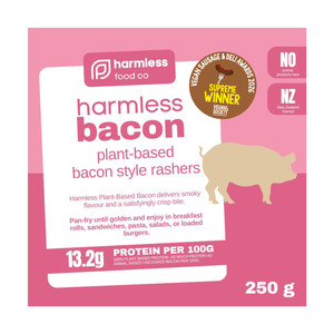 Bulk Plant Meats: Harmless Bacon 250g
