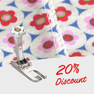 Bernina Presser Feet 1: Bernina #71 Lap Seam Foot 8mm