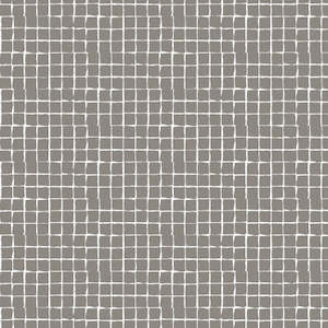 Secret Garden by Clothworks - Brown Squares