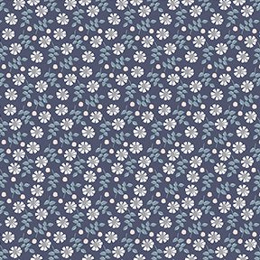 Secret Garden by Clothworks- Navy and Pink