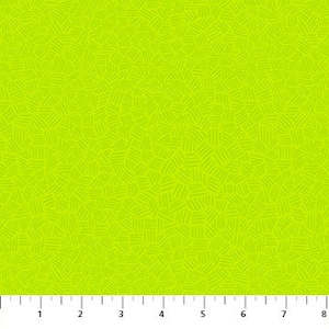 Northcott - Mix Masters Lime Green Dashes