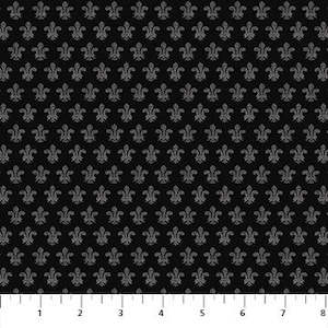 Ooh La La Northcott Fabric- Paris Black