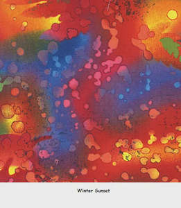 Fossil Fern: Fossil Fern - Winter Sunset