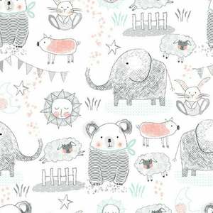 A E Nathan Comfy Flannl - Babylicious - White