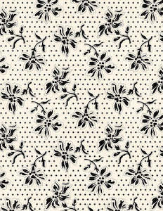 Wilmington Fabrics: Wilmington -Dotted Floral Cream Fabric
