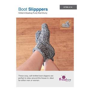 Broadway Boot Slipper Pattern