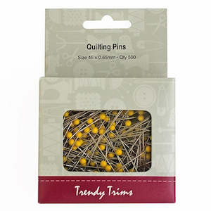 Haberdashery: Trendy Trims Quilting Pins