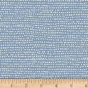 Dear Stella: Dear Stella Moonscape Fabric- Denim