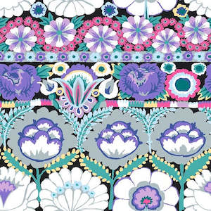 Kaffe Fassett: Free Spirit -Kaffe Fassett - Embroidered Flower Contrast