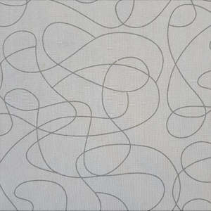Backing Fabric - Grey Squiggles