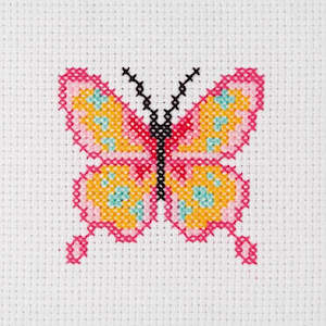 Anchor 1st Cross Stitch Butterfly