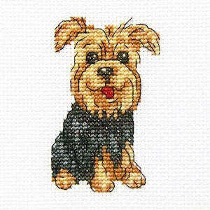 Kitsets: DMC Counted Cross Stitch Kit- Cheerful Archie