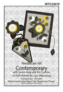 Felt Kit Set - Needle Case Contemporary