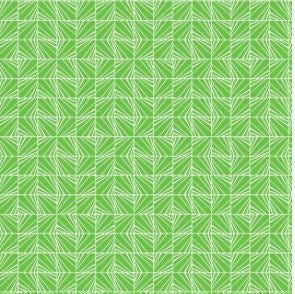 Whimsy P B Fabric: P&B Fabric Whimsy Green Geometric Squares