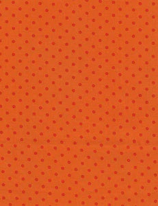 Dotty Basic - Pumpkin fabric