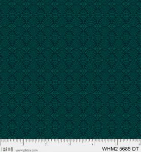 P&B Fabric Whimsy 2 Set Geo Dark Turquoise