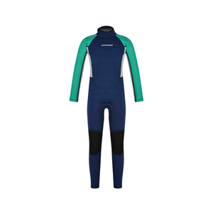 Products: Mirage WS55 Boys Steamer Wetsuit 3/2mm - Aqua/Navy