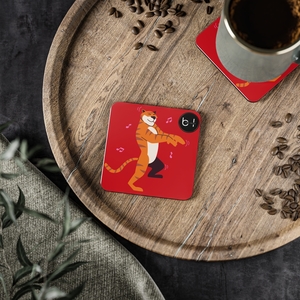 Products: Coasters – Berry and Leaf