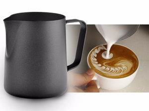 Products: Milk Frother Stainless Steel Jug – Berry and Leaf