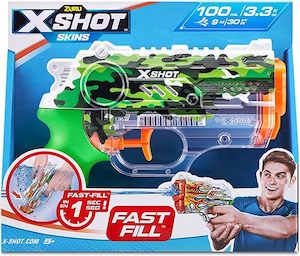 Zuru: X-Shot Water Fast Fill Skins Nano (Green)