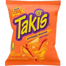 International Sweets: Takis Intense Nacho Non Spicy 93gm