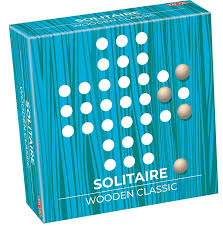 Games Puzzles 1: WOODEN CLASSIC SOLITAIRE