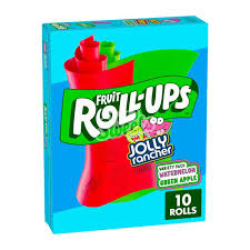 Roll Ups: Fruit Roll-Ups Jolly Rancher 5 oz / 141g