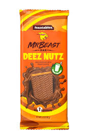 Feastables Mrbeast Bar: Feastables MrBeast Bar Deez Nutz Chocolate 60g