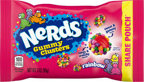 Nerds: Nerd Gummy Clusters 85g Sharepack