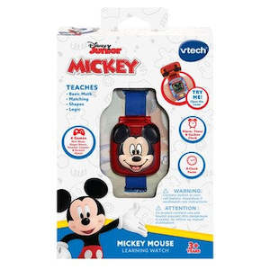 Boys: Disney Mickey Mouse Learning Watch