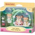 Sylvanian Families 1: Sylvanian Families 5801 Deer Babies Floral Swing Set