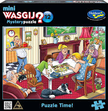 Holdson: Holdson Mini Wasgij? Mystery #12 Puzzle Time! 100 Piece Puzzle