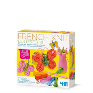 4M Little Craft Spool Knit Butterflies Kit