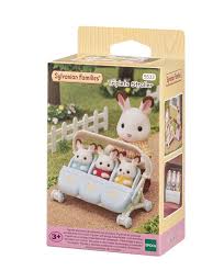 1 3 Year: Sylvanian Families Triplets Stroller
