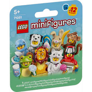 4 6 Years: LEGO 71051 Minifigures Animal Series 28 Mystery Box