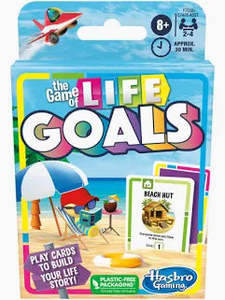 Card Games: The Game Of Life Goals Card Game